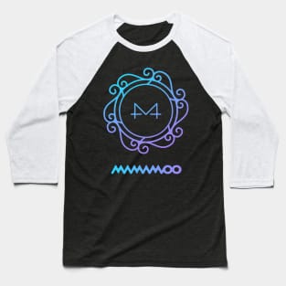 Mamamoo Logo White Wind Baseball T-Shirt